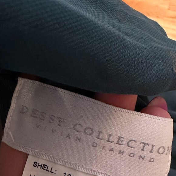 DESSY Ruffled Strap Cutout Wrap Maxi Dress in Evergreen - Picture 7 of 7